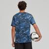 Under Armour Training Round Neck Straight Short Sleeve Printed T-Shirt Unisex Tops Blue 23500503-343