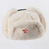 Men's and Women's Imitation Rabbit Hair Outdoor Hat, Ear Protection, Russian Full Hair Thermal Hat, Cold-proof Northeast Hat