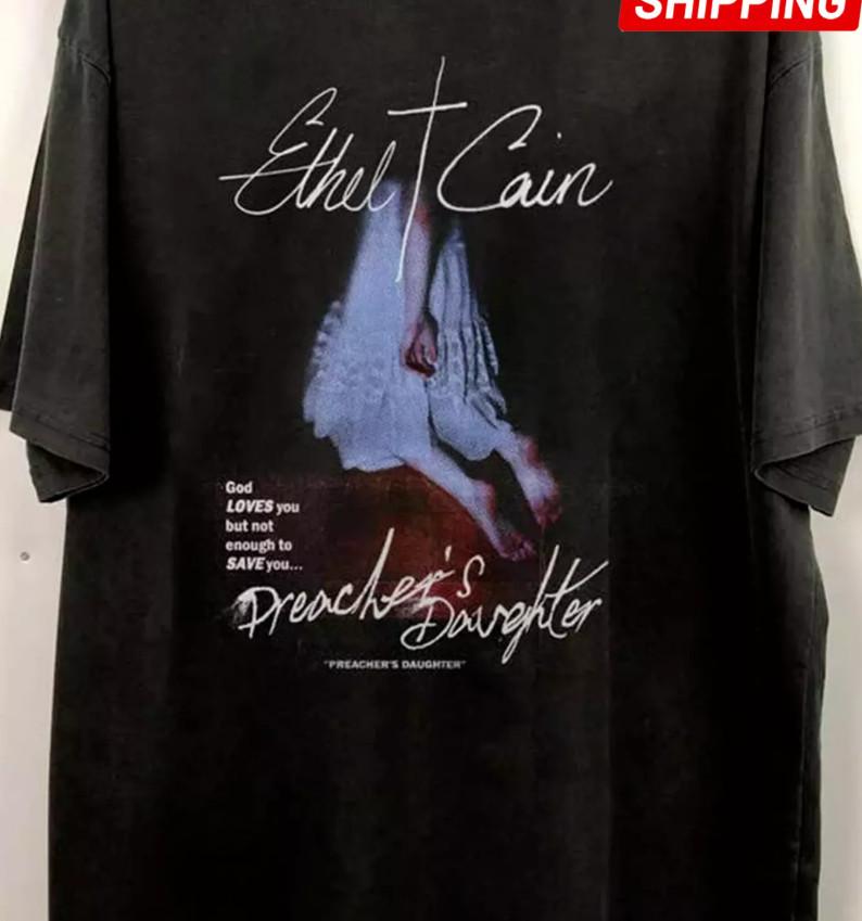 Ethel Cain Concert Unisex Gift for Fan Tshirt size S5XL Unisex T-Shirt S
