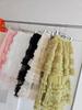 Spring & Summer Fairy Layered Mesh Long Cake Skirt