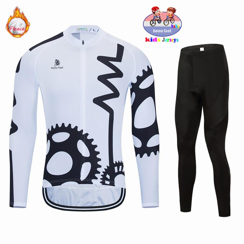 2026 Set Maglia da Ciclismo Termica in Pile a Manica Lunga Invernale per Bambini Mantieni Caldo Abbigliamento per Bicicletta Balance Bambini Body Imbottiti per Neonati
