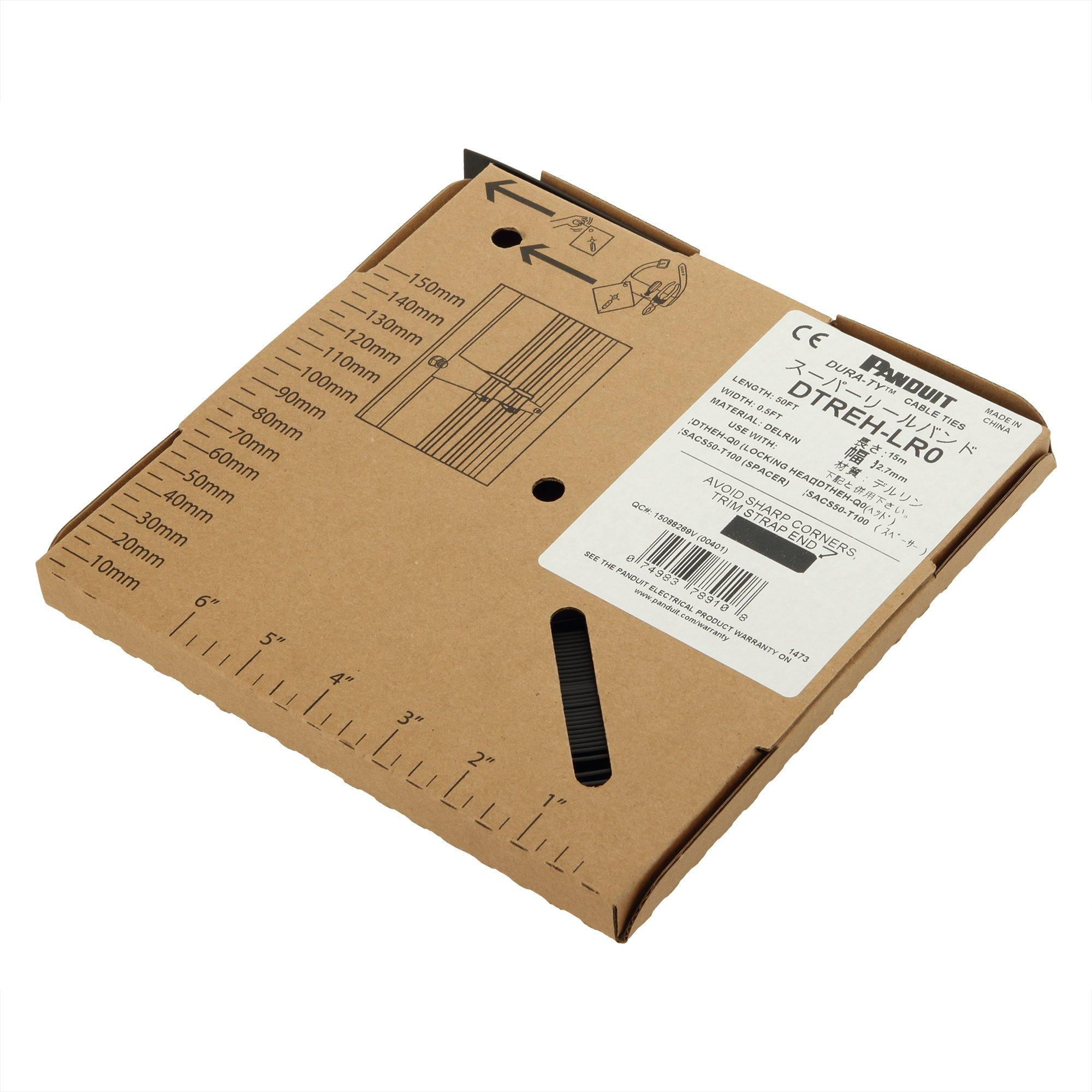 

Panduit Super Reel Band Стандартный тип катушки Ширина ремня 12,7 мм 15,2 м/рулон DTREH-LR0