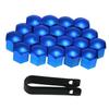 20pcs Universal 17mm Wheel Nut Covers Lug Nut Caps Screw Protector