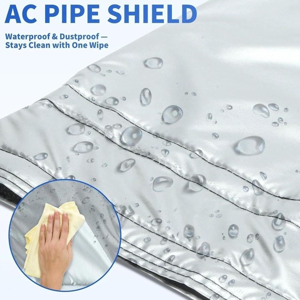 Adjustable Air Conditioner Hose Cover Air Outlet Pipe Cover  Outdoor Wall Installation