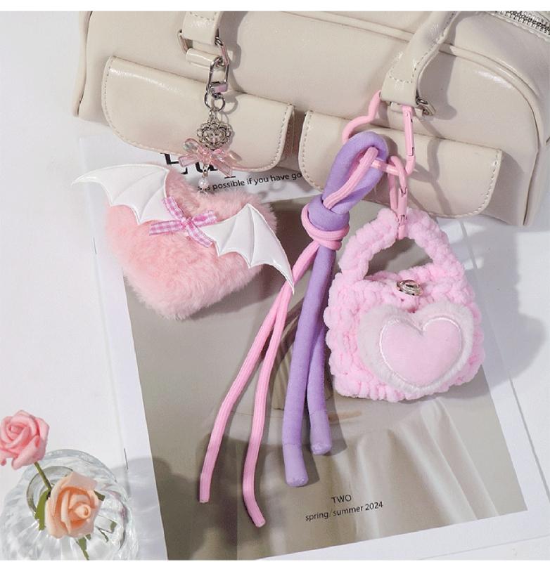 Stylish Lovely Love Heart Phone Case Fashion Keychain Multifunctional Great for Everyday Use and Travel Casual Wear