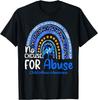 No-Excuse For Abuse Child Abuse Prevention Awareness Month T-Shirt