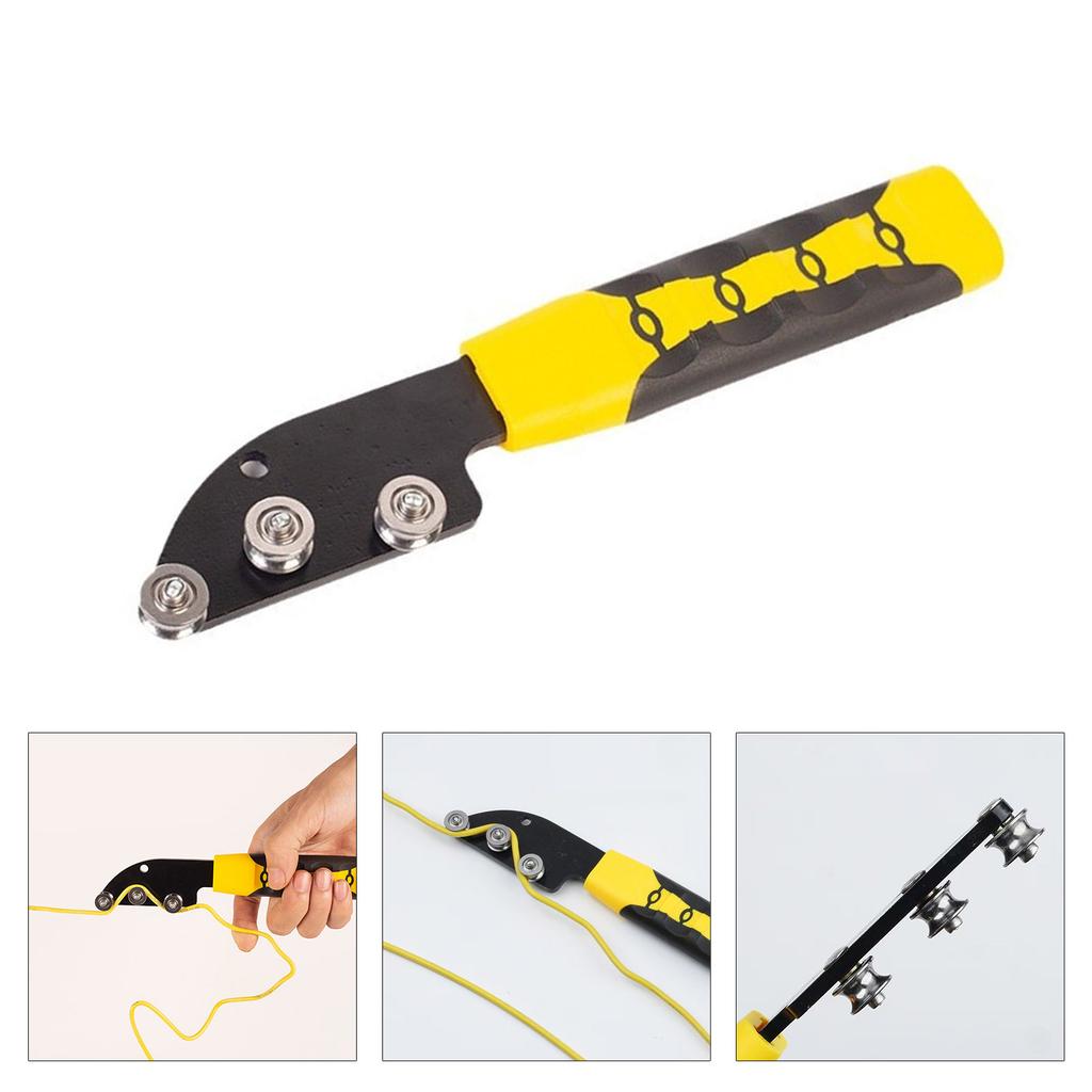 Manual Wire Straightener Electrical Box Terminal Paralleling Straightener for Wire Tubing Straightener Tool Easy To Use
