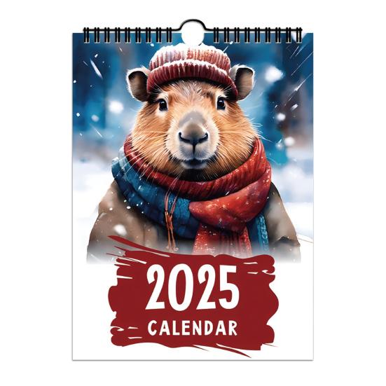 2025 wand Kalender Cartoon Hund Drucken Wand Hängen Kalender Monatliche Täglichen Planer Urlaub