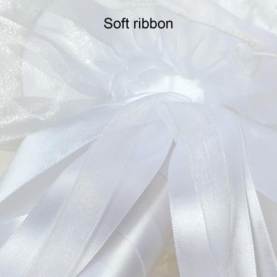 Exquisite Bouquet Flower Soft Ribbon Faux Silk Flower Stylish Bright-colored Holding Flower for Engagement