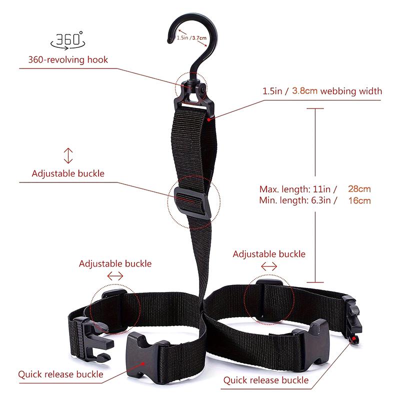 Fishing Waders Boots Lanyard Adjustable Drying Lanyard Drying Shoe Rack Boots Drying Water Shoe Rack