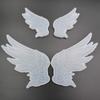 1Pair Angel Wings Molds Left & Right Wings Epoxy Resin Casting Silicone Mold, 1Pair Super Large 6.1 x 3.7"