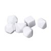 14pcs Blank Dice DIY Board Multi Shape Polyhedral Puzzle Blank Dice Set for Board Game Number