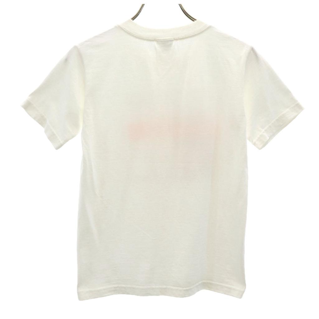 anbil 00s Old HOOTERS Owl Print Short sleeve T-shirt S off white animal Women Used