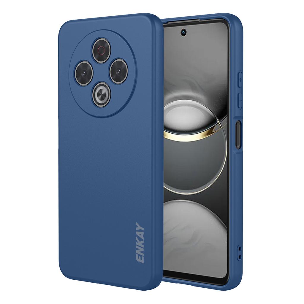 For TECNO Spark 30 4G Silicone Case ENKAY HAT PRINCE Straight Edge Cell Phone Back Cover