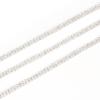 1pcs 2 Yard Length Crystal Rhinestone Trim 3mm Rhinestones DIY Wrap Roll Ribbon  For DIY Crafts