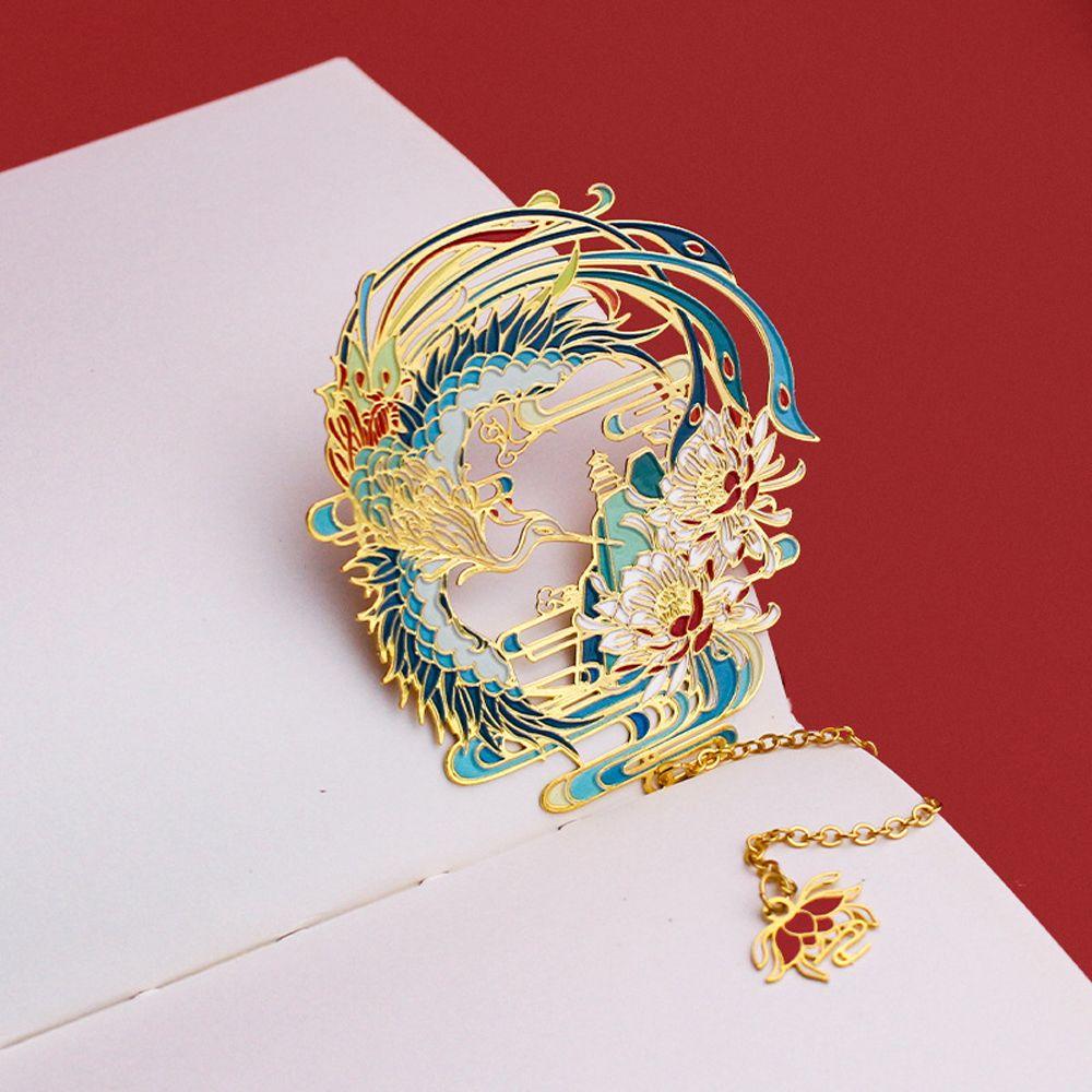 Металлические закладки Mark, полые зажимы для книг, зажим для книг с ...