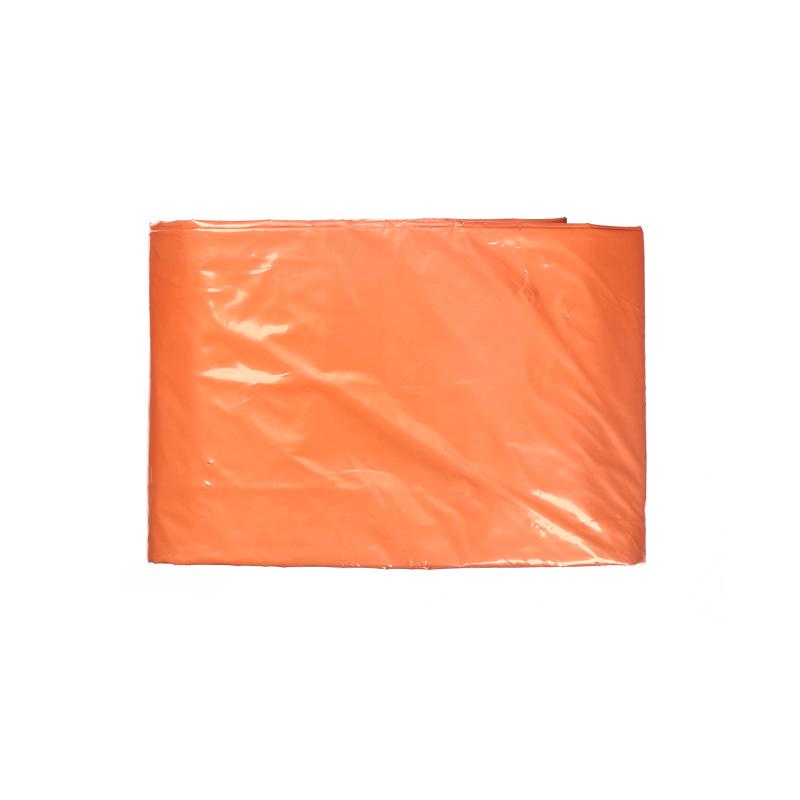 Orange Emergency Aluminum Sleeping Bag with Storage – Cold Protection & Disaster Relief