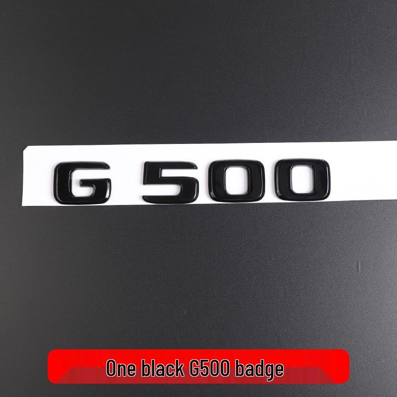 Compatible with Mercedes G63 Rear Emblem & V8 BITURBO AMG Side Sticker.