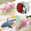Soft And Comfy Shark Plush Pillow For Kids Perfect Gift For Sleep And Relaxation Available In Three Sizes