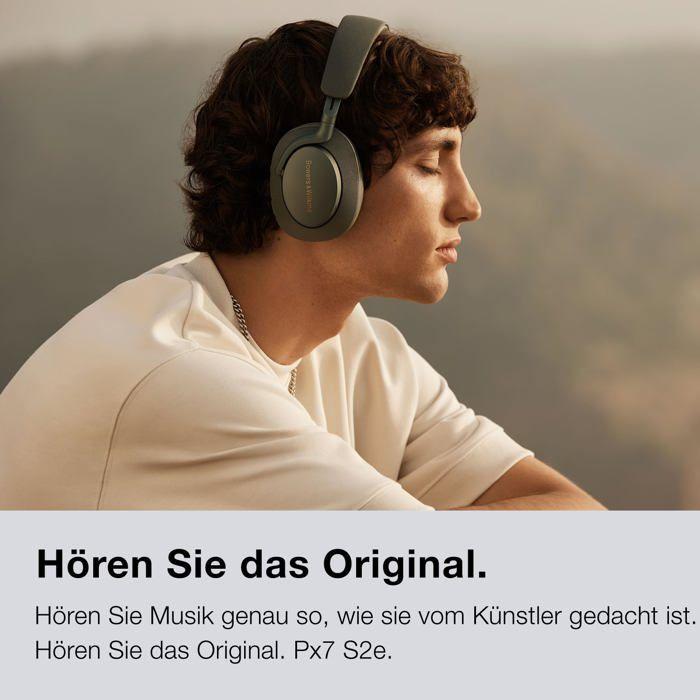Casque Bluetooth - BOWERS &amp; WILKINS - PX7 S2e - Réduction de bruit - Circum-aural - Noir