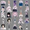 50-Piece Anime Graffiti Sticker Set: Cartoon, Love, Skateboard, Computer & Water Bottle Decoration