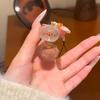 Charming Cat Fur Ball Pendant Phone Lanyard & Cartoon Keychain Charm