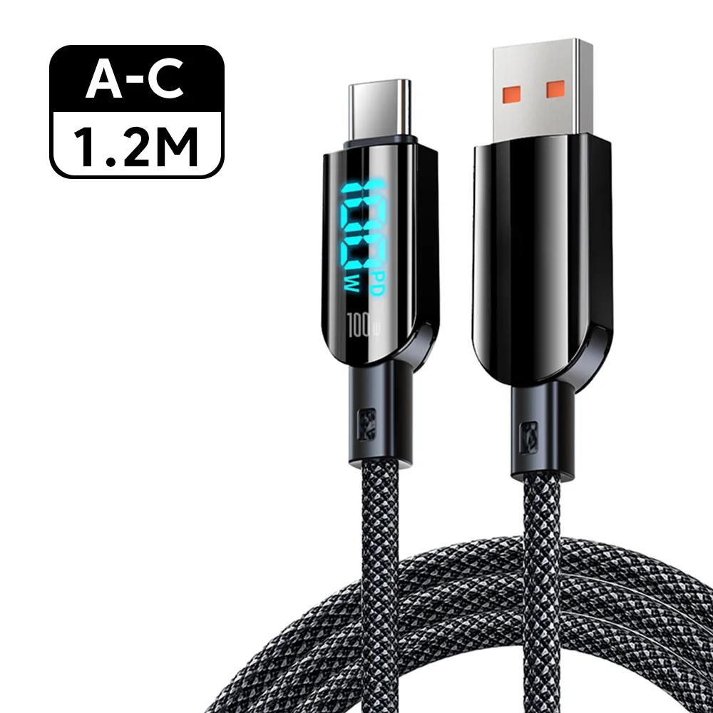 

NNBILI 100W USB C To USBC Cable Mobile Cellphone Fast Charging Data Cord for iPhone 15 Samsung Huawei POCO Xiaomi 14 Data Cord 1.2m