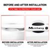 Car Door Sticker Carbon Fiber Scratches Auto Handle Protection Film For Ford Mustang Spoiler Shelby GT 350 500 Cobra E Focus 2 3 MK3 Kuga