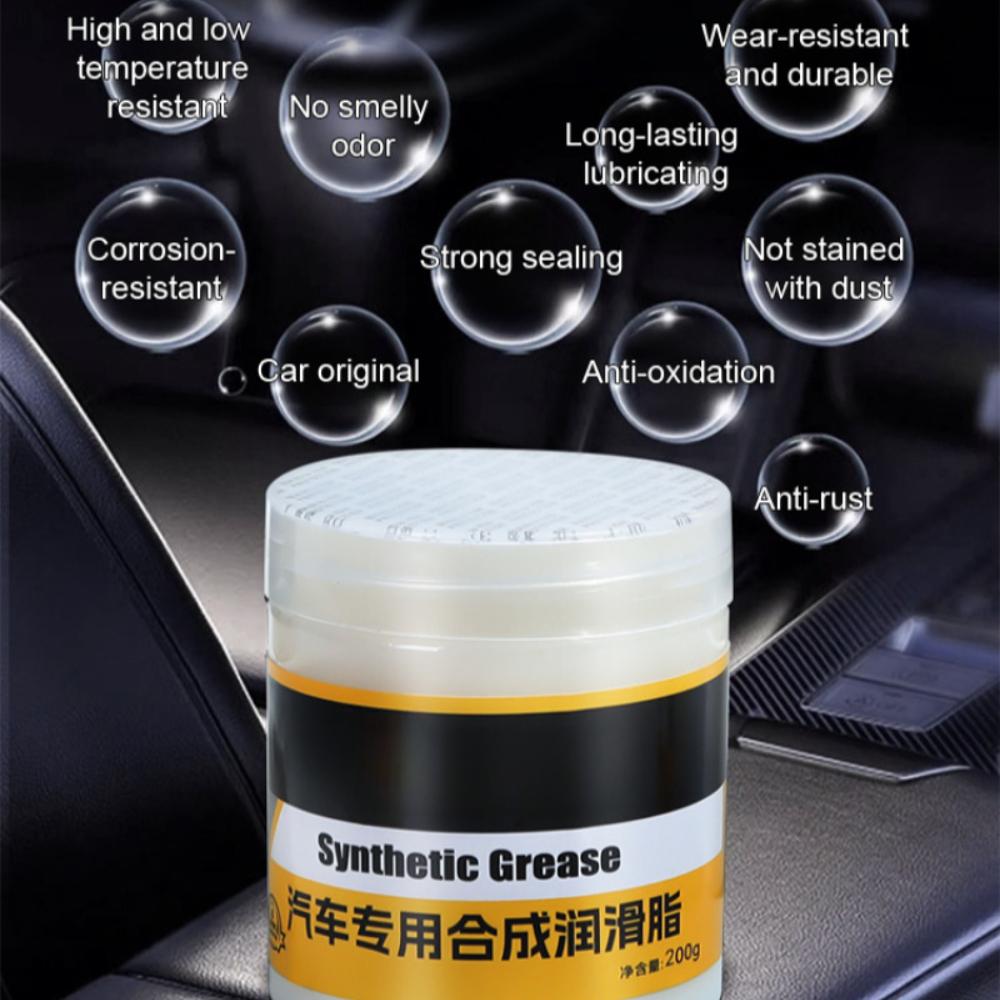 High-quality Synthetic Grease for Car Care Auto Grease Car Sunroof Track  White Synthetic Grease Lubricating Oil Door Abnormal  buy the best  products in the Ayzeze online store