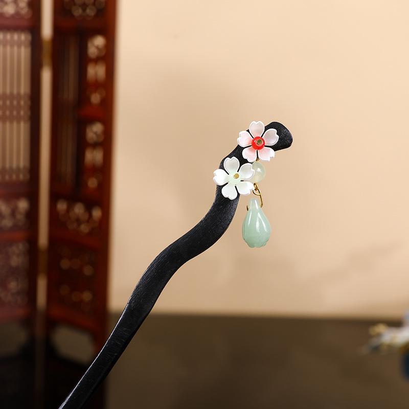 Women's 2026 Spring/Summer Chinese Tassel Alloy Hairpin - Qipao Hair Accessories