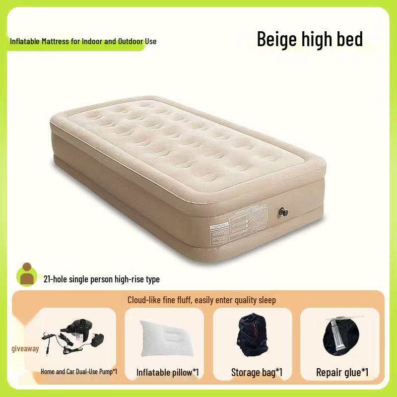 Portable Automatic Inflatable Air Mattress and Tent Sleeping Pad