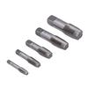5 Pcs NPT Pipe Tap Set Accuracy Plumbing Thread Tap Repair Tools for Plumbers Mechanics DIYers Carbon Steel