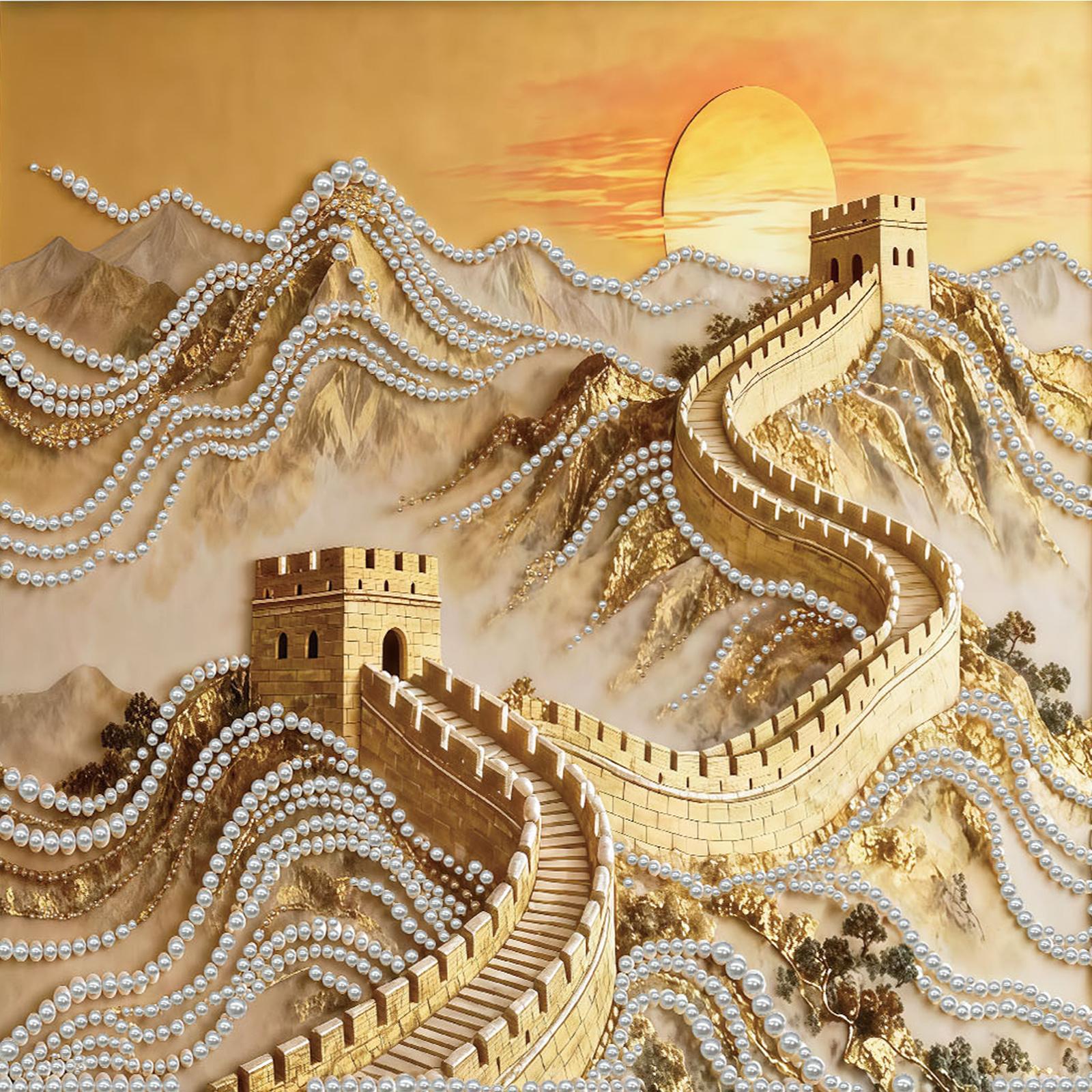 

DIY Animals Pearl Painting Kit for Adults Beginners Home Wall Decor Pearl Gem Paintings Picture Arts Craft 30x30cm With Frame