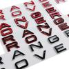 Nieuw 3D ABS Logo Rover Letters Range Letters Auto Voor Motorkap Embleem Kofferbak Embleem Sticker