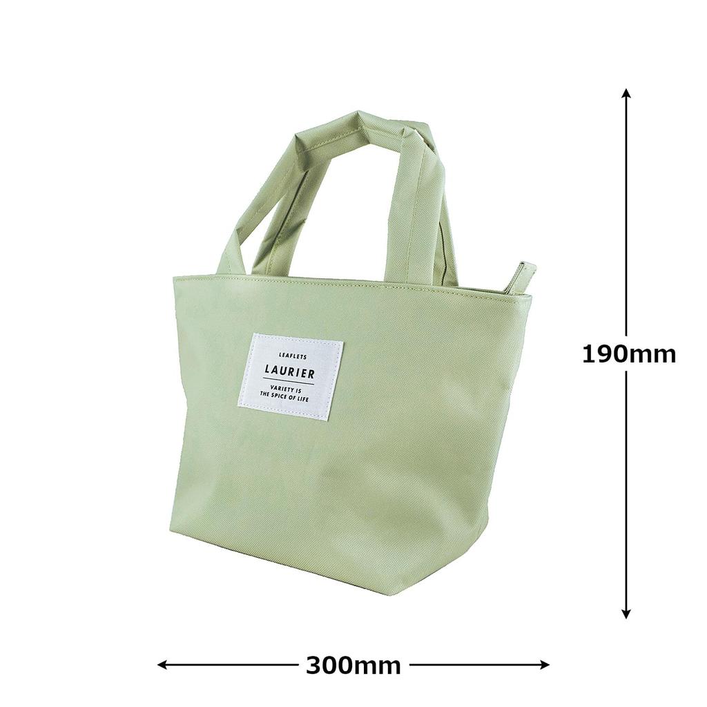 L Commune Insulated Lunch Tote, Laurier, Medium, Olive, CLB-429