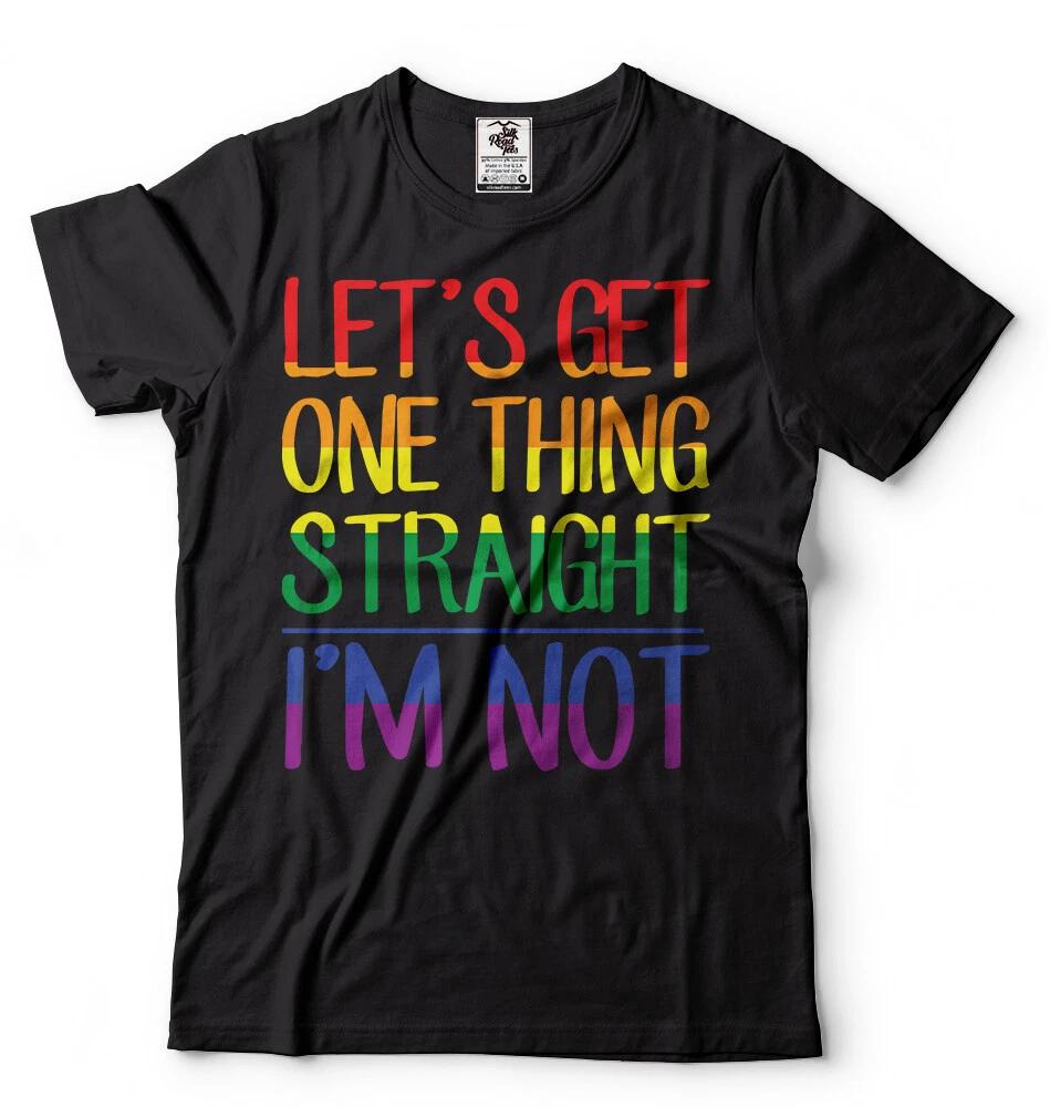

Funny LGBTQ T-shirt Birthday Gift Gay Lesbian Funny Mens Unisex T-shirt L