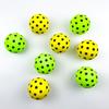 3Pcs Noise Reducing Soft Pickleballs Quiet Foam Pickleballs Practice Bounce Ball for Indoor and Outdoor Practice