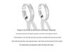 Dopamine Endorphin Sterling Silver Matching Couple Rings - Women's and Men's Gift for Girlfriend, Christmas Edition