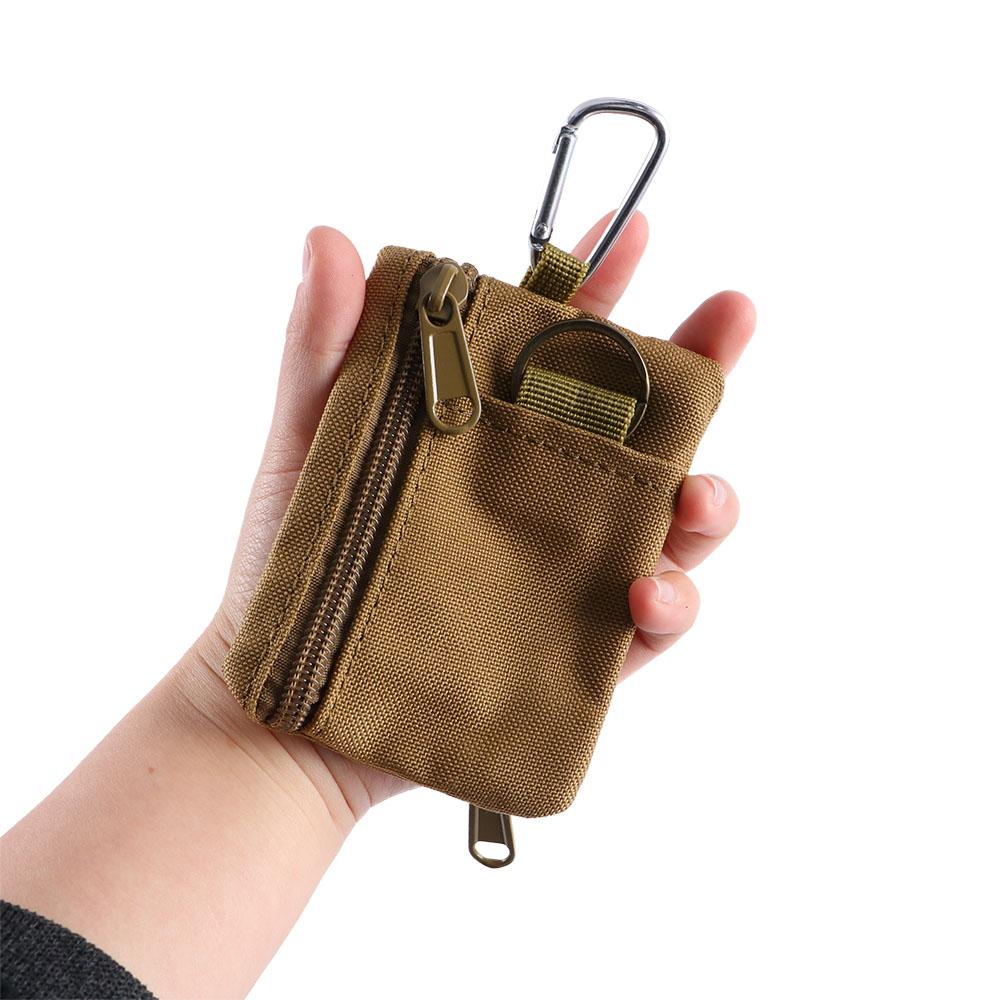 

Mobile Phone Pouch Outdoor Belt Bag Wallet Portable Waist Bag Zipper Pouch Fanny Pack Coin Purse хакі