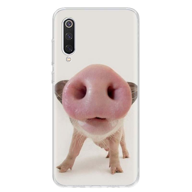 Mini Haustier Klein Niedlich Schwein Hülle Handyhülle Für Xiaomi Redmi Note 10 Pro Max 10S 9 9S 9T 8 8T 11T 11S 11 5G 11E 7 6 5 4X Coque