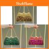 Borsa da sera da donna di lusso con decorazioni di strass per feste serali ed eventi formali