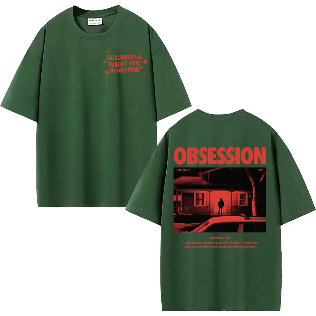 Obsession 2026 Movie T Shirt One Wish Willow Be Careful What You Wish For Eye Tshirts Unisex Unisex Casual Cotton Oversized Tshirt