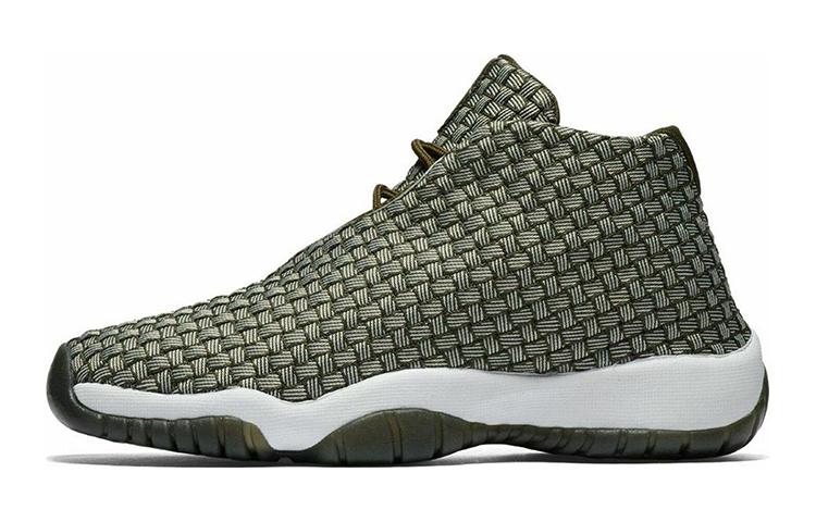 Jordan Future Оливковый Холст GS 656504-305 38