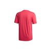 Adidas Originals Trefoil Stripe Logo Short Sleeve T-Shirt Men Tops Red GF4097