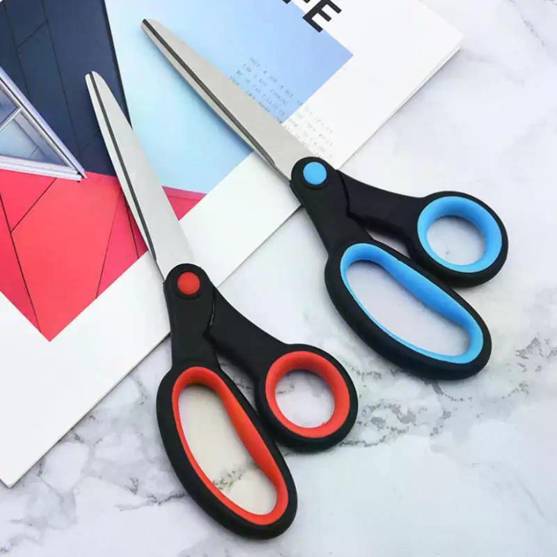1Pcs Left Handed Dressmaking Shears 21.3cm Professional Heavy Duty Fabric Scissors For Leather Sewing Embroidery