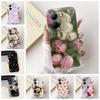 Für Vivo Y36 5G V2248 Hülle Für Vivo Y27 5G V2302 Abdeckung Silikon Luxus Mode Blumen Kawaii Süße Katze Lustige Handyhülle Stoßstange