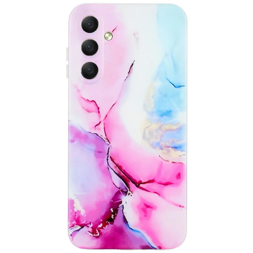 For Samsung Galaxy A36 5G Case Flexible TPU Marble Pattern Phone Cover