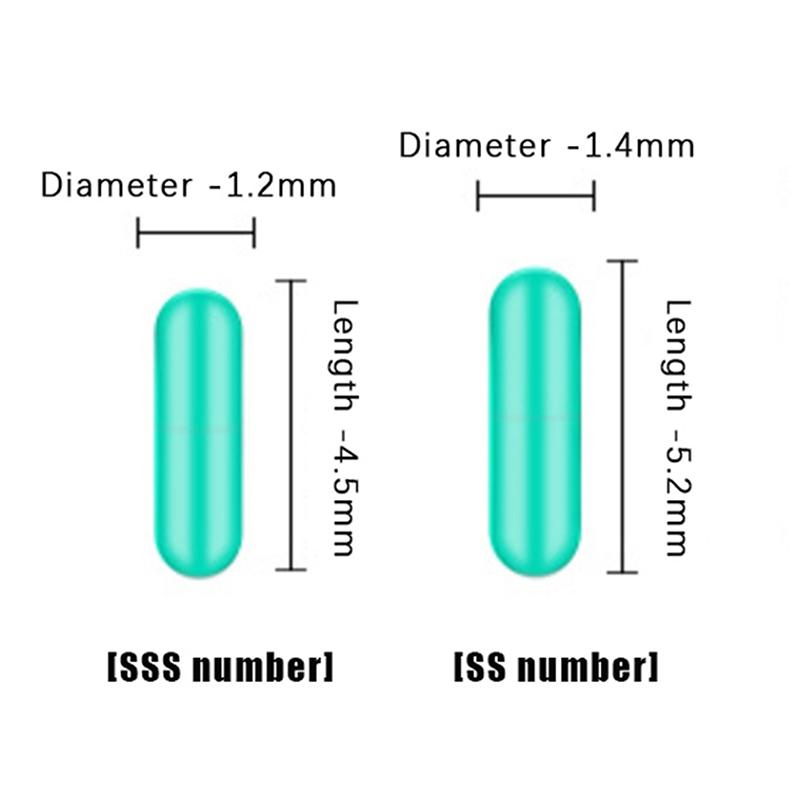 100 Τμχ/Σακούλα Πολλά Χρώματα Πλωτήρας Ψαρέματος Πώμα Σιλικόνης Συνδετήρας Space Bean Αντίσταση Πετονιάς Αξεσουάρ Ψαρέματος