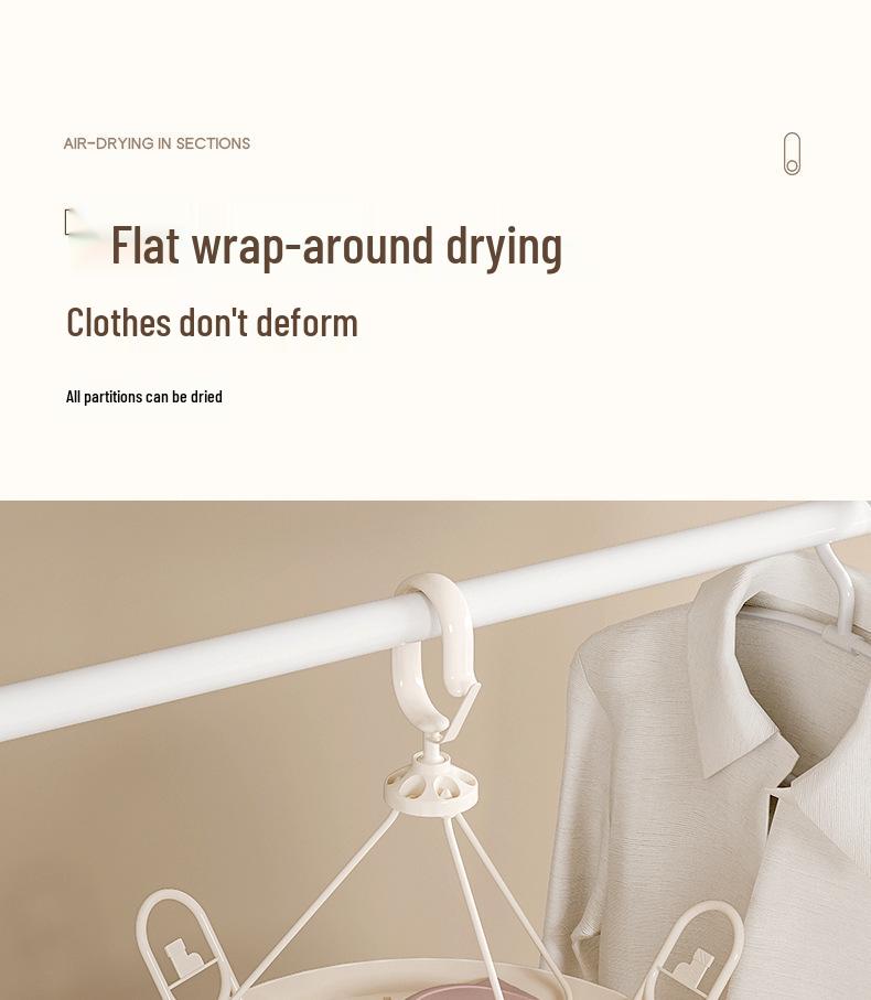 Multifunctional High-End Drying Rack & Hanger for Socks and Underwear