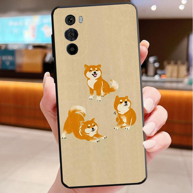

Phone Case For Motorola Edge 50 40 Pro 60 50 40 30 Ultra Neo Fusion Moto G85 G72 G53 G54 G84 G13 G32 Shiba Inu Moto G32